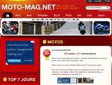 Tablet Screenshot of moto-mag.net